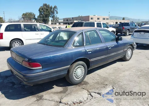 1992 Ford Crown Victoria S from USA, damaged, VIN 2FALP72W8NX236719